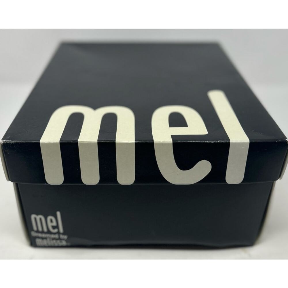 Mel Dreamed‎ by Melissa Girl's Black Glitter Rain Boot Ruffle Me This Size 3 - Picture 7 of 9